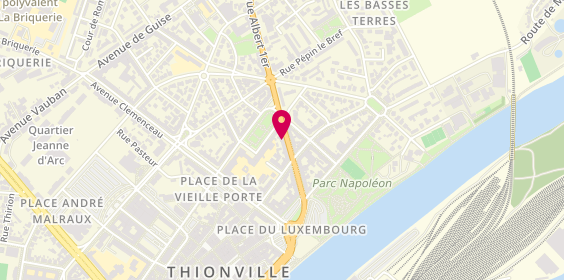 Plan de Open Immobilier, 22 avenue Albert 1er, 57100 Thionville