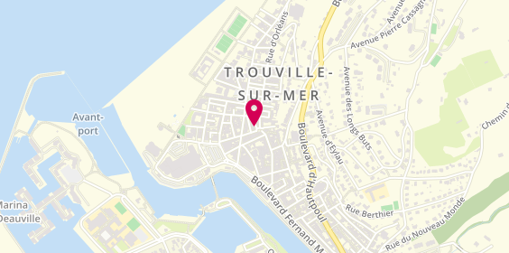Plan de BRÉVILLE Immobilier Trouville, 75 Rue des Bains, 14360 Trouville-sur-Mer