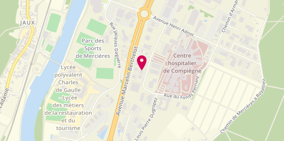 Plan de ENTERPRISE Immobilier d'Entreprise - Oise (60), Centre d'Affaires Technopolis
14 Rue du Fonds Pernant Bâtiment 1, 60200 Compiègne