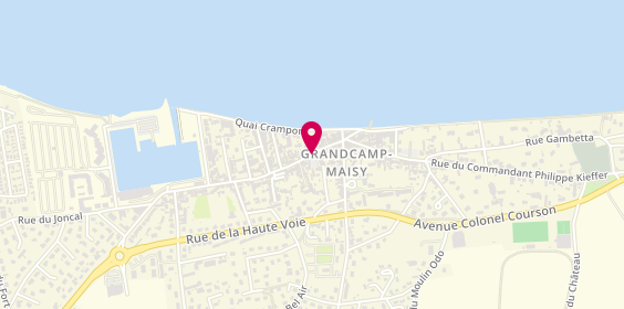Plan de CABINET FAUDAIS - achat vente location immobilier, 25 Rue Aristide Briand, 14450 Grandcamp-Maisy