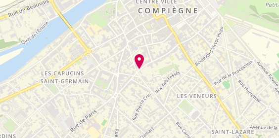 Plan de J.D Compiègne Immo, 34 Rue des Domeliers, 60200 Compiègne