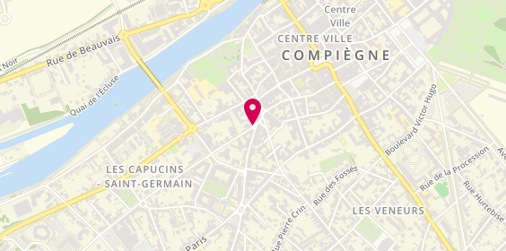Plan de Cegit Pro, 8 Rue de Paris, 60200 Compiègne