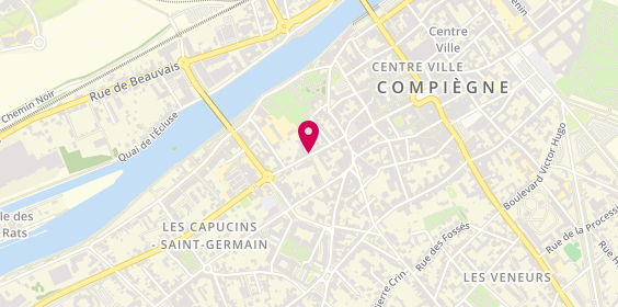 Plan de Parking Bouvines, Rue de Bouvines, 60200 Compiègne