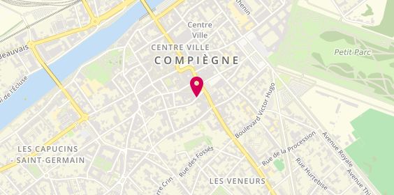 Plan de Orpi Agences No1, 18 Rue des Lombards, 60200 Compiègne