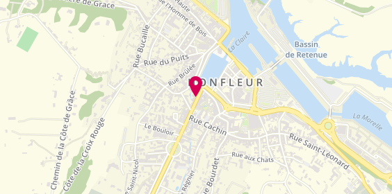 Plan de Jouen Immobilier, 12 Rue de la République, 14600 Honfleur