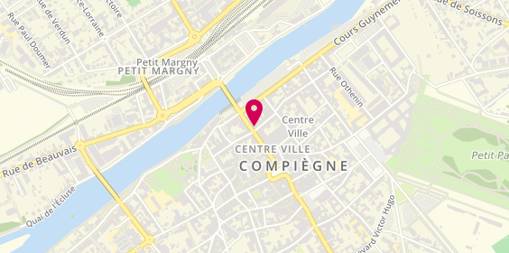 Plan de Guy Hoquet l'Immobilier, 21 Rue Solférino, 60200 Compiègne