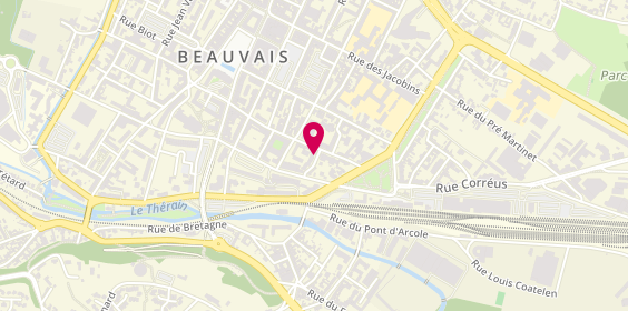 Plan de Laessa, 6 Rue des Tuileries, 60009 Beauvais