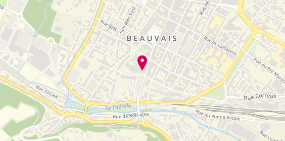 Plan de ONYX Immobilier, 6 Rue Angrand Leprince, 60000 Beauvais