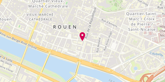 Plan de RMCS Immobilier, 11 Rue du Général Leclerc, 76000 Rouen
