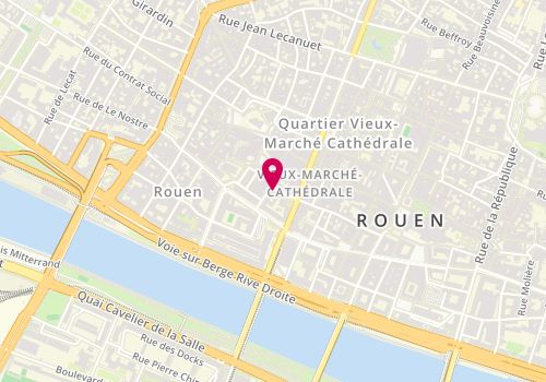 Plan de Sauvage Gestion, 91 Rue Aux Ours, 76000 Rouen
