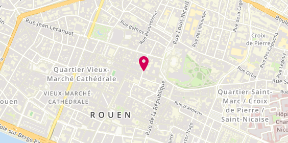 Plan de Delafosse & Associée, 8 Rue des Arsins, 76000 Rouen