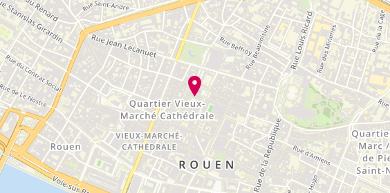 Plan de Azurel, 47 Rue des Fossés Louis Viii, 76000 Rouen