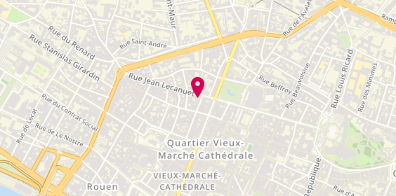 Plan de Life Immobilier, 55 Rue Jean Lecanuet, 76000 Rouen