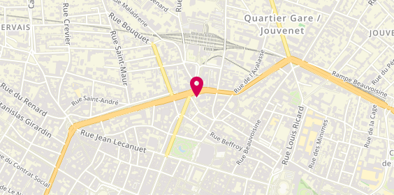 Plan de Agence immobilière Nexity, 7 Bis Boulevard de la Marne, 76000 Rouen
