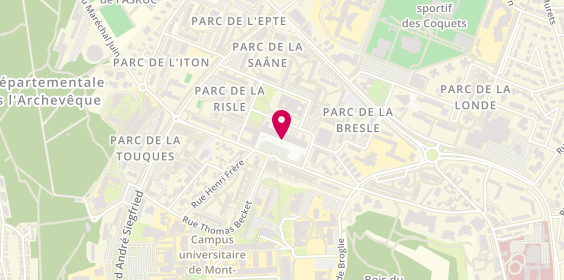 Plan de Cleverte Immobilier, 4 place Colbert, 76130 Mont-Saint-Aignan