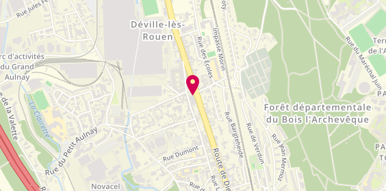 Plan de Synd'Immo.Gest, 177 Route de Dieppe, 76250 Déville-lès-Rouen