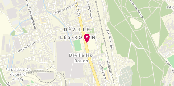 Plan de La Gentiane, 326 Route de Dieppe, 76250 Déville-lès-Rouen