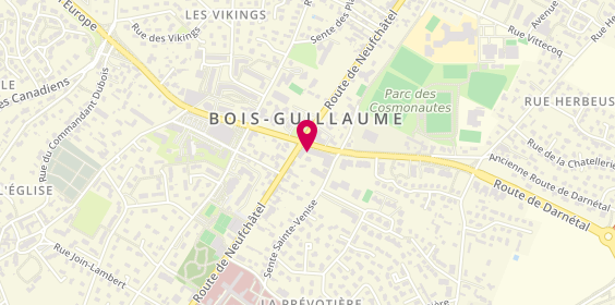 Plan de Agence immobilière BIAS Immobilier Bois Guillaume, 20 Route de Darnétal, 76230 Bois-Guillaume