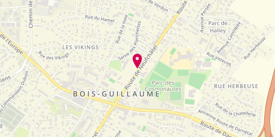 Plan de BARNEY & Associé - Immobilier - Bois Guillaume, 3501 Route de Neufchâtel, 76230 Bois-Guillaume