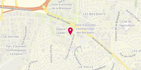 Plan de Les Terres à Maisons, Rue Gustave Eiffel, 76230 Bois-Guillaume