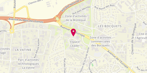 Plan de IMMO en scène, 240 Rue Gustave Eiffel, 76230 Bois-Guillaume