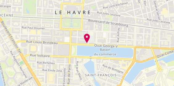 Plan de LH immo, 21 Quai George V, 76600 Le Havre