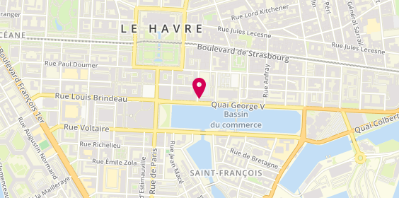 Plan de Le Lab Immo, 23 George V, 76600 Le Havre