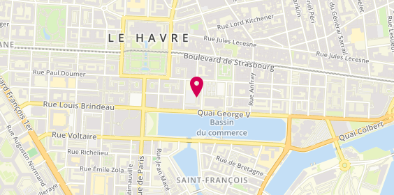 Plan de Agence du PHARE, 32 place du Chillou, 76600 Le Havre