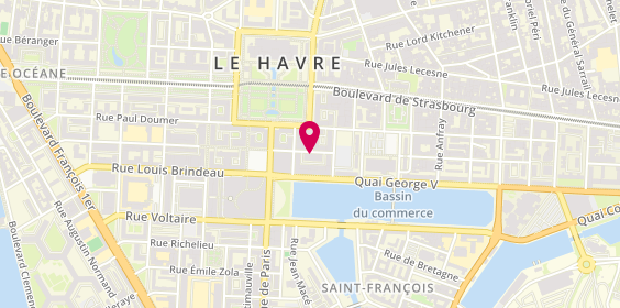 Plan de Marie-HELENE Lambert le Diabat Capifrance, Place de l'Hotel de Ville la Hune Coworking
154 Rue Victor Hugo, 76600 Le Havre