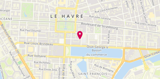 Plan de Côté Ouest Cote Ouest Immobilier, 174 Victor Hugo, 76600 Le Havre