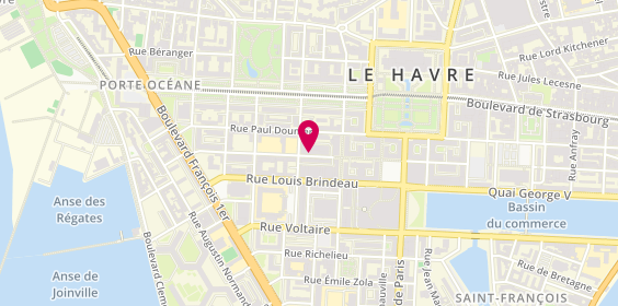 Plan de Ck Immobilier, 55 Rue Victor Hugo, 76600 Le Havre