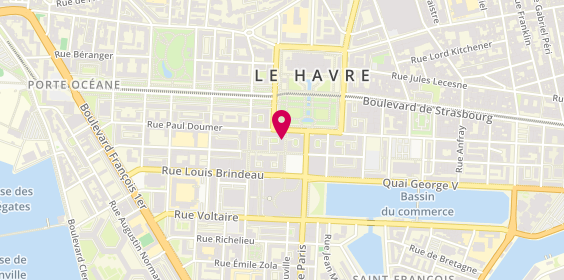 Plan de Activa Immobilier, 25 Rue Robert de la Villehervé, 76600 Le Havre