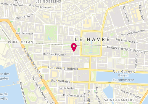 Plan de ORPI, 98 Rue Bernardin de Saint-Pierre, 76600 Le Havre