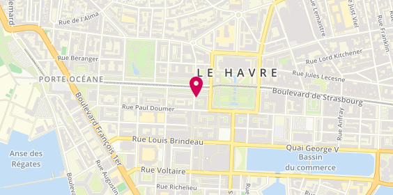 Plan de Laforet Immobilier, 100 Rue Bernardin de Saint-Pierre, 76600 Le Havre
