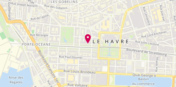 Plan de Gallieni Immobilier, 103 avenue Foch, 76600 Le Havre