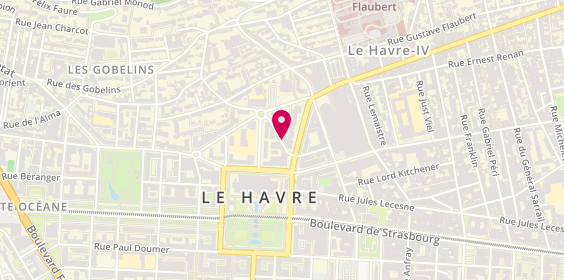 Plan de Alpha-Immobilier, 10 Rue Edouard Herriot, 76600 Le Havre