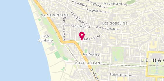 Plan de Fei - Frederique Ernoult Immobilier, 52 Rue Dr Cousture, 76600 Le Havre