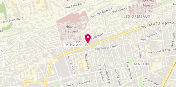 Plan de Klicc le Havre, 85 avenue René Coty, 76600 Le Havre