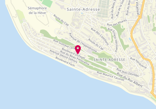 Plan de Sous la Pluie, 20 Boulevard Dufayel, 76310 Sainte-Adresse