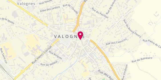 Plan de Côté particulier, 16 place Vicq d'Azir, 50700 Valognes