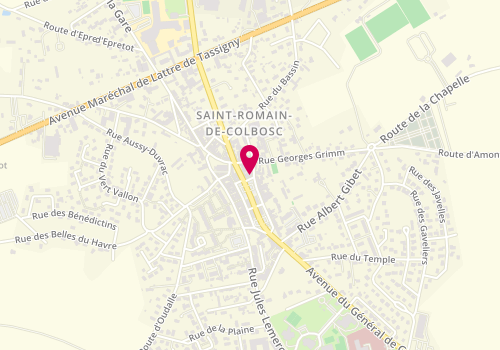 Plan de Lemaistre Immobilier, 26 place Théodule Benoist, 76430 Saint-Romain-de-Colbosc
