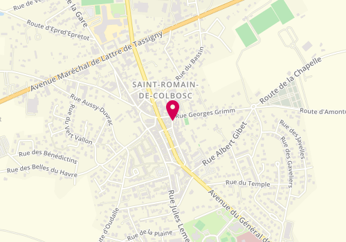 Plan de L'Immobilere SARL, 8 Rue Bion, 76430 Saint-Romain-de-Colbosc