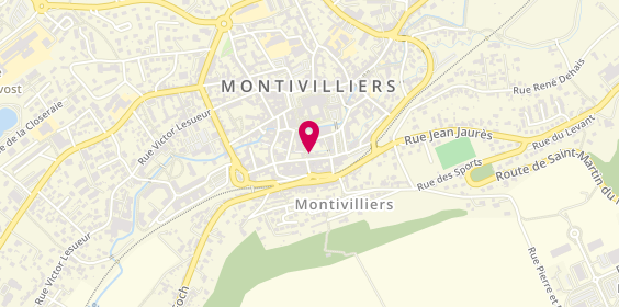 Plan de LEMAISTRE IMMOBILIER Montivilliers, 14 Rue Léon Gambetta, 76290 Montivilliers