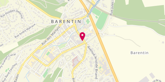 Plan de CABINET IMMOBILIER BARENTINOIS CIB / Rouen Immobilier.Com, 61 Rue Louis Leseigneur, 76360 Barentin