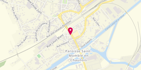 Plan de Era Immobilier, 88 Rue de la Chaussée, 02300 Chauny