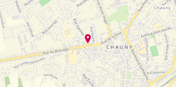 Plan de Lemaire immobilier, 36 Rue de la Paix, 02300 Chauny