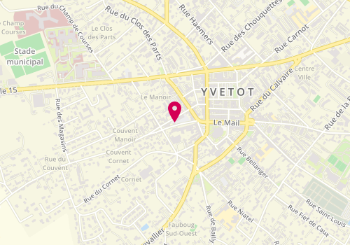 Plan de Lebas Immobilier, 4 Rue du Couvent, 76190 Yvetot