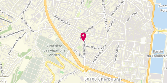 Plan de Billet Monthel Immobilier - Cherbourg, 26 Rue Montebello, 50100 Cherbourg-en-Cotentin