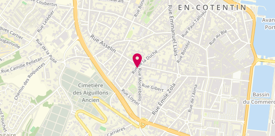 Plan de Acanthe Immobilier SARL, 61 Rue de la Duché, 50100 Cherbourg-en-Cotentin