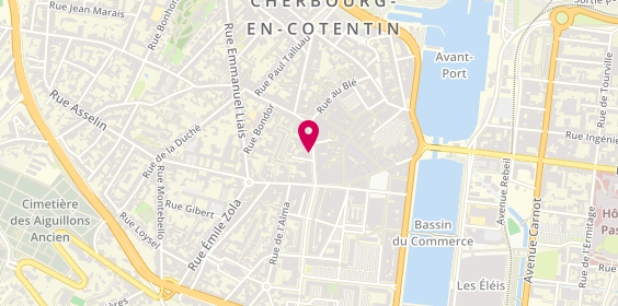 Plan de Agence Lefranc, 32 Rue Albert Mahieu, 50100 Cherbourg-en-Cotentin